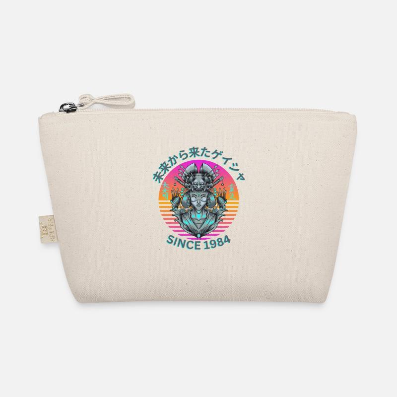 Futuristic Geisha Organic Pouch