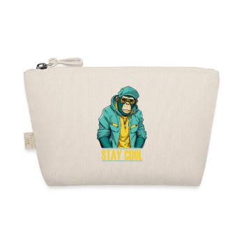 Cooler Affe Stay Cool - Bio-Täschchen - Natur - Vorne
