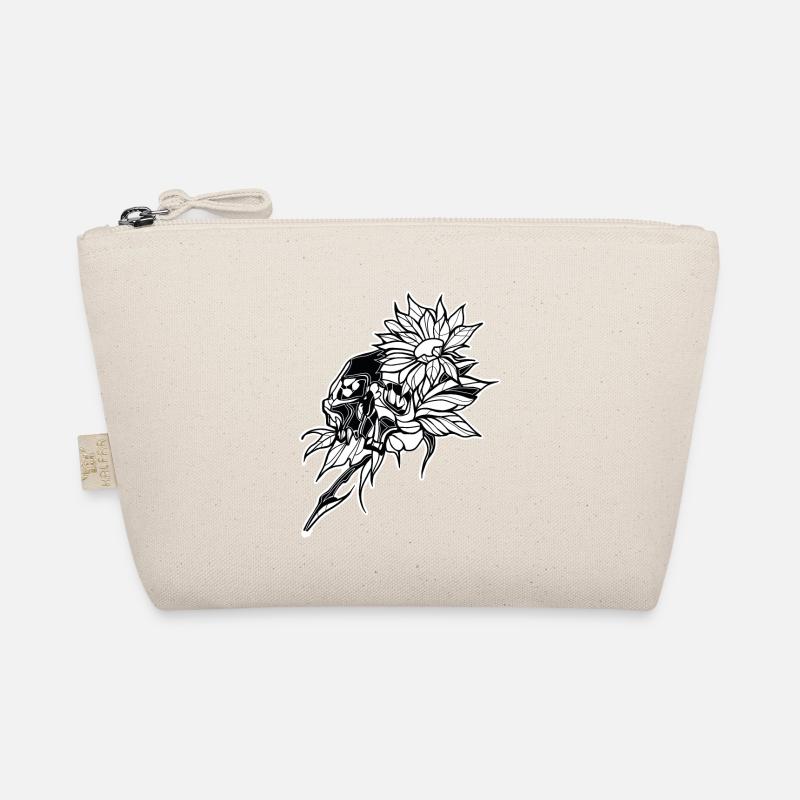 Crâne // Fleur // Illustration Trousse biologique
