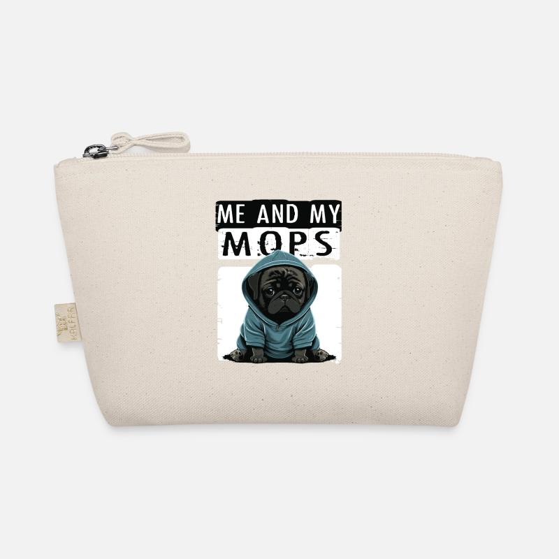 Cute Pug Organic Pouch