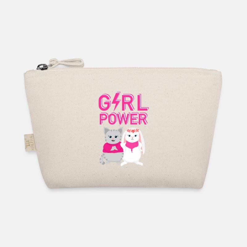 Girlpower - Bio-Täschchen - Natur