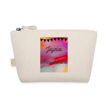 BIRTHDAY,HAPPY BIRTHDAY,HAPPY BIRTHDAY - Organic Pouch - nature - Front