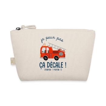 naissance pompier j peux pas j ai ça decale - Trousse biologique - nature - Devant