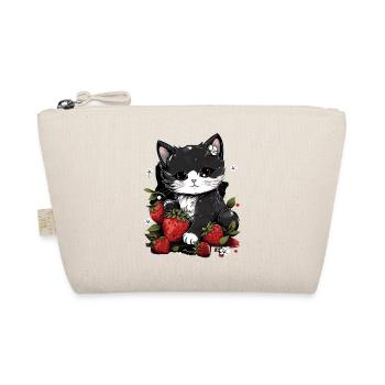 Cat Ragamuffin Fraise Cadeau - Trousse biologique - nature - Devant