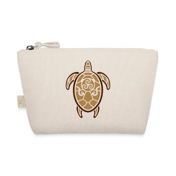 Tribal turtle - Organic Pouch - nature - Front