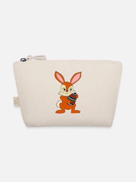 osterhase - Bio-Täschchen - Natur - Vorne