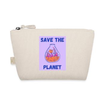 ECOLOGY. PLANET. NATURE. GARDEN. TREE. FLOWER - Organic Pouch - nature - Front
