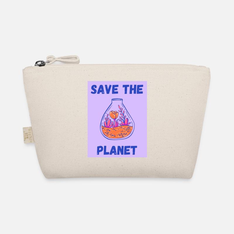 ECOLOGY. PLANET. NATURE. GARDEN. TREE. FLOWER Organic Pouch