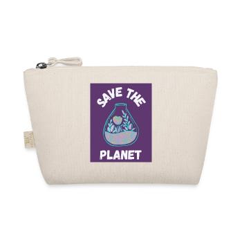 PLANET. NATURE. GARDEN. TREE. FLOWER. ECOLOGY - Organic Pouch - nature - Front
