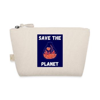 PLANET. EARTH DAY. ECOLOGY. GARDEN. TREE - Organic Pouch - nature - Front
