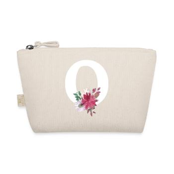 Floral letter - Organic Pouch - nature - Front