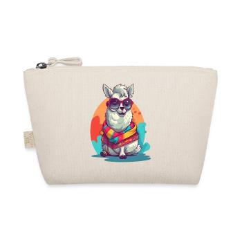 Cool llama. - Organic Pouch - nature - Front