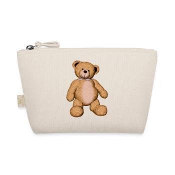 Teddybär - Bio-Täschchen - Natur - Vorne