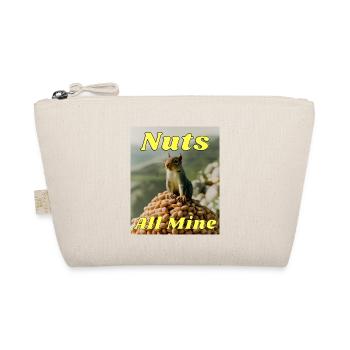Nuts All Mine - Organic Pouch - nature - Front