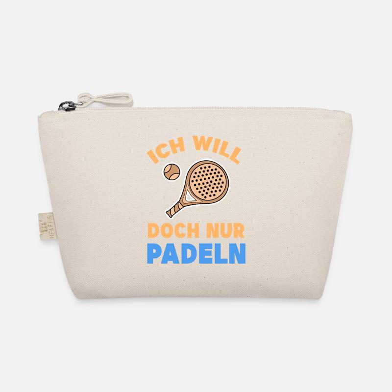 Player Racket Tournament Statement Sport Balls Organic Pouch