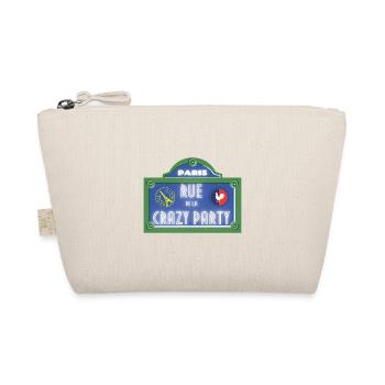 Paris street sign to show your love. - Organic Pouch - nature - Front