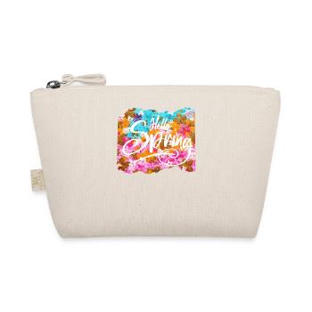 Hello Spring - Frühling - Sonja Ariel von Staden - Organic Pouch - nature - Front