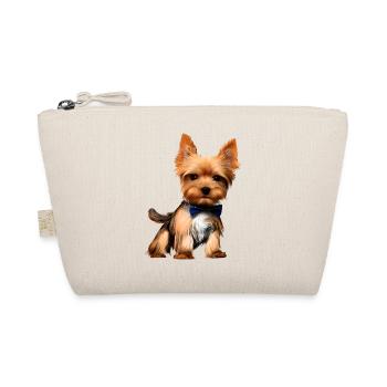 Dog Owner Yorkshire Terrier Puppy Dog - Organic Pouch - nature - Front