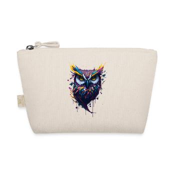 Splash Art Owl - Trousse biologique - nature - Devant