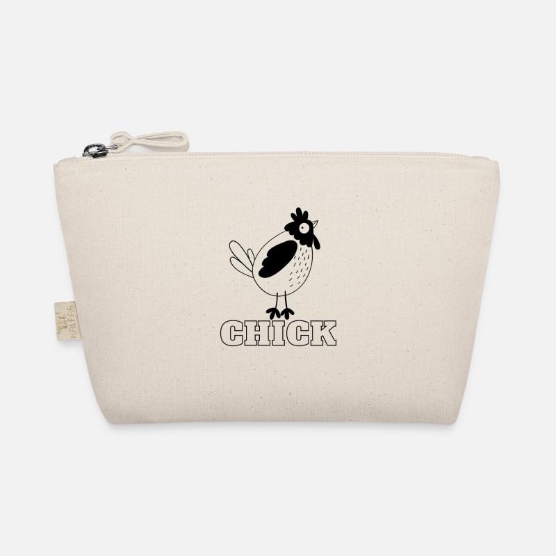 Chick for Chicks - T-shirt poussin mignon Trousse biologique
