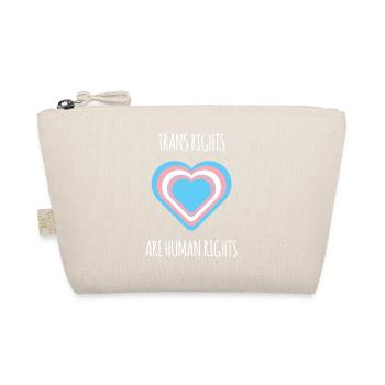 Mois de la fierté - Trans Rights Art Human Rights - Trousse biologique - nature - Devant