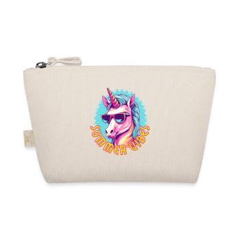 Licorne aux lunettes de soleil : look estival - Trousse biologique - nature - Devant