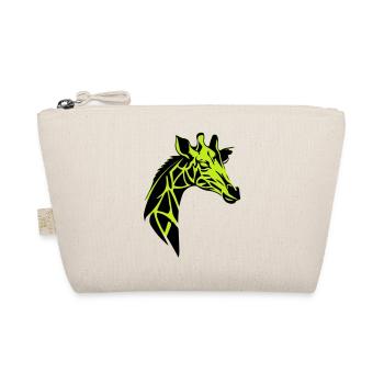 giraffe - Organic Pouch - nature - Front