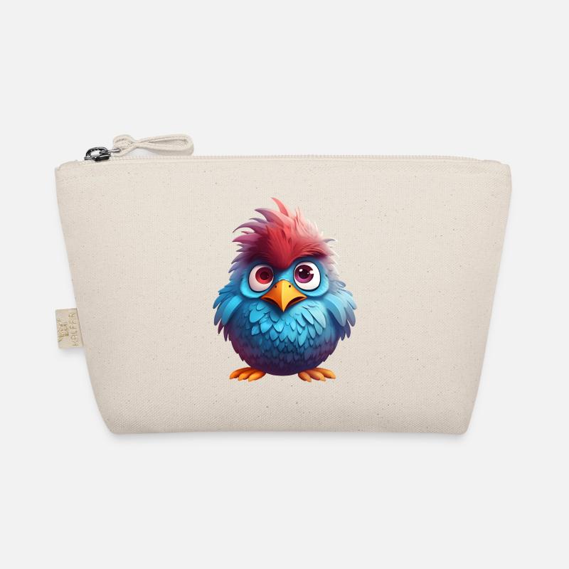 Fluffy Feathered Darling Bio-Täschchen