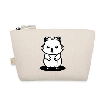 Quokka in cartoon stem - Organic Pouch - nature - Front