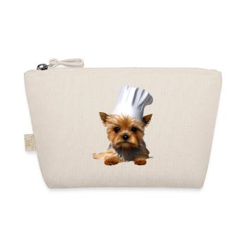 Yorkshire Terrier Restaurateur Dog Cooking Dog Puppy - Organic Pouch - nature - Front