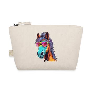 Tempete the horse - Organic Pouch - nature - Front