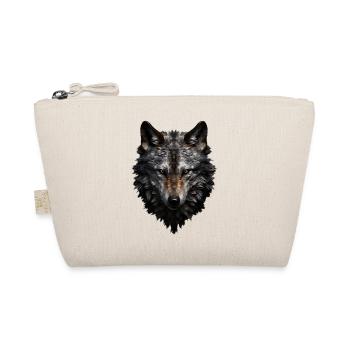 Wolf Portrait - Organic Pouch - nature - Front