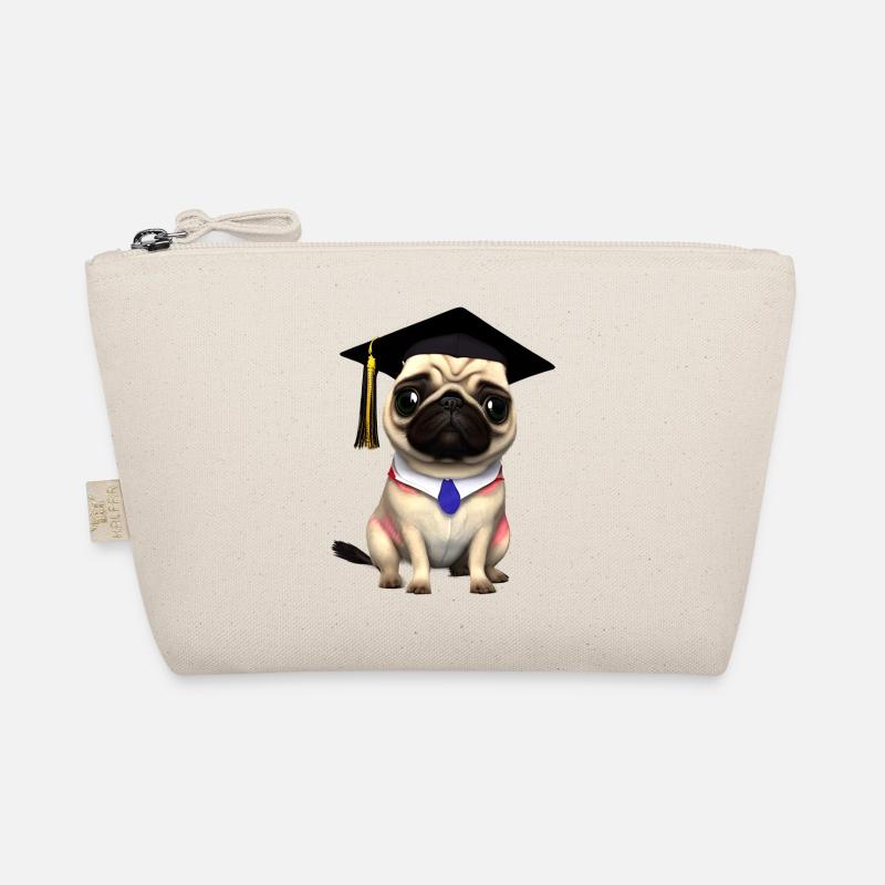 Bachelor Bulldogge Schulabschluss Studium Hunde Bio-Täschchen