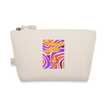 Time to chill! (Positive Design) - Organic Pouch - nature - Front