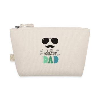 Der coolste Papa - Bio-Täschchen - Natur - Vorne