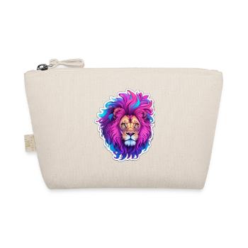 colourful lion - Bio-Täschchen - Natur - Vorne