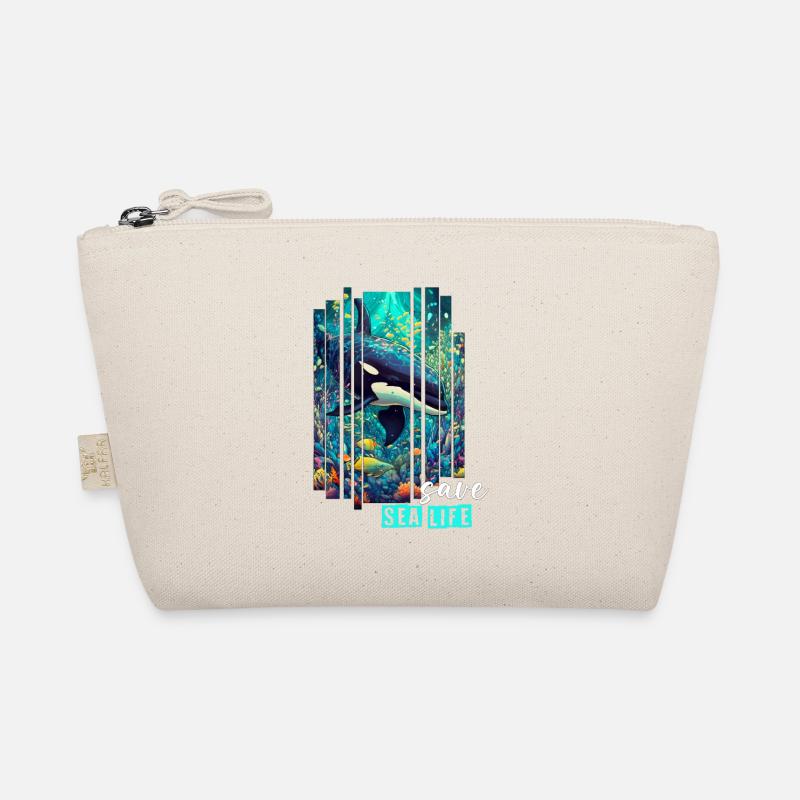 Save Sea Life - Organic Pouch - nature