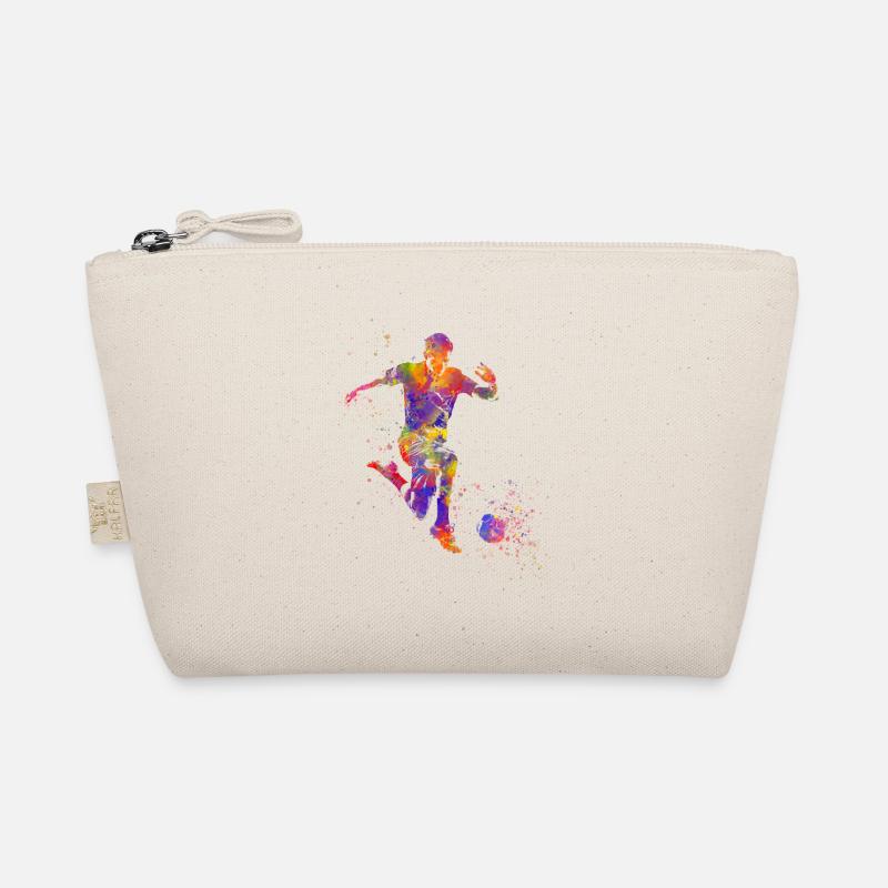 Fußballspieler Bio-Täschchen