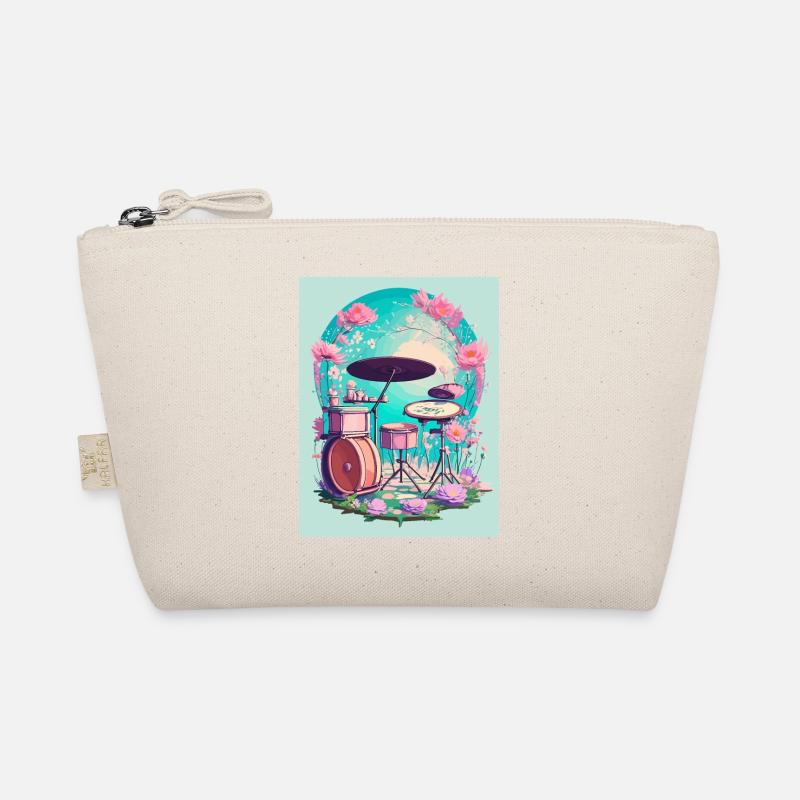 Percussion in flowers Organic Pouch