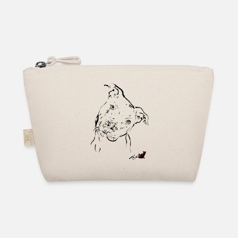 black pit bull Organic Pouch