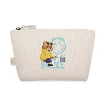 N’oubliez pas de sourire - Trousse biologique - nature - Devant