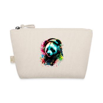 Ours panda abstrait - Trousse biologique - nature - Devant