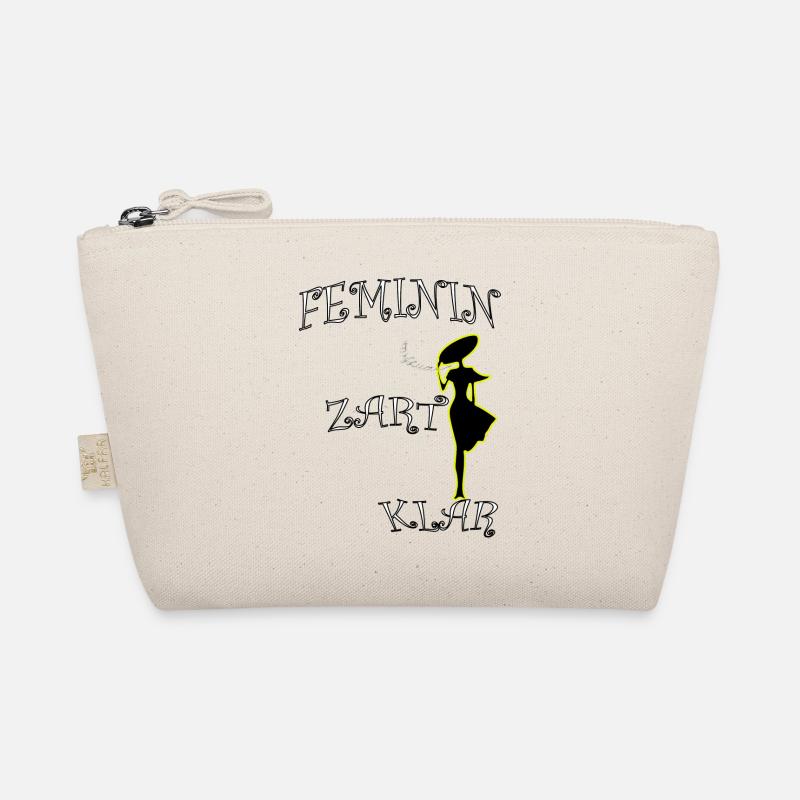 Feminine Delicate Clear Organic Pouch