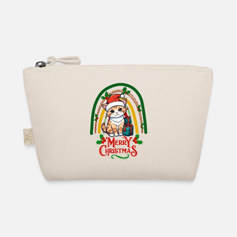 Cat Christmas Organic Pouch