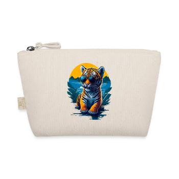 Mignon bébé tigre - Trousse biologique - nature - Devant