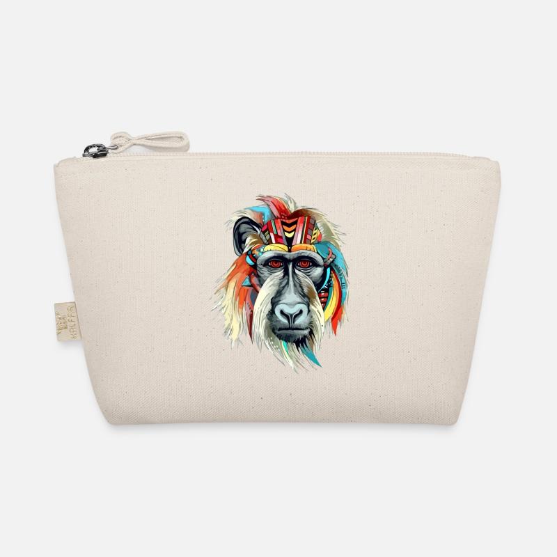 Folu the mandrill Organic Pouch