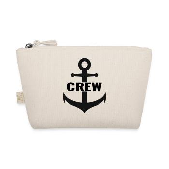 Crew with anchor the team design - Organic Pouch - nature - Front