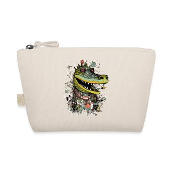 Fako the alligator - Organic Pouch - nature - Front