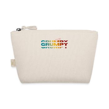 100% Grumpy Vintage Old Grandpa - Trousse biologique - nature - Devant