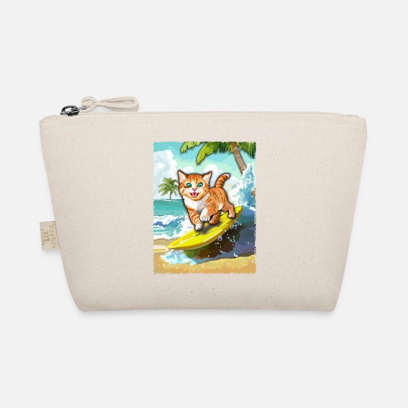 Surfing Cat - Cat Planche de surf Trousse biologique